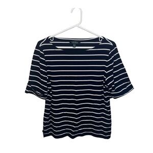 Lauren Ralph Lauren Women’s Striped Tee Shirt - XL